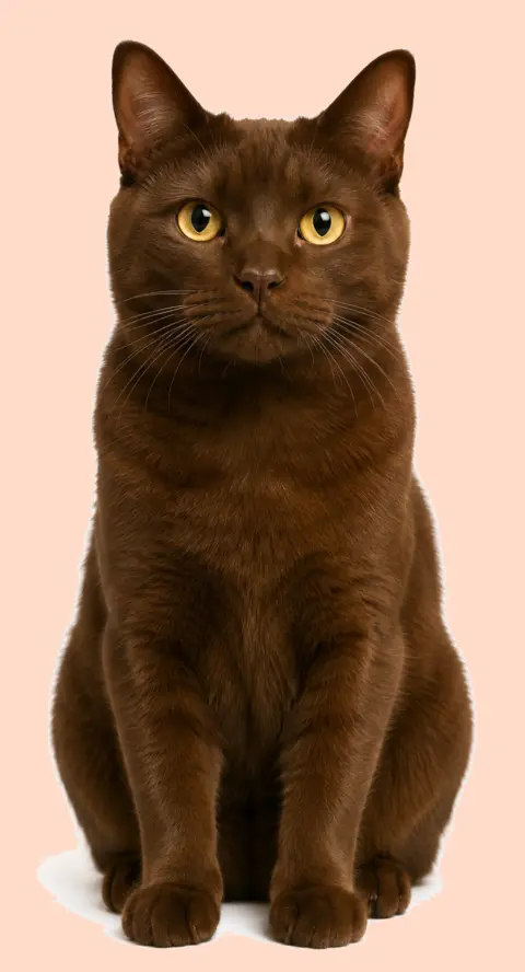 แมวสีน้ำตาล